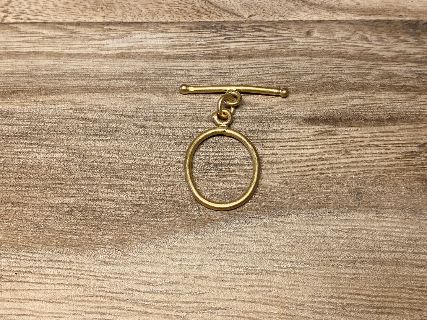18k Matte Gold Toggle Clasp, Ring T Bar, T Bar Fasteners, Gold Toggle Clasp, Necklace / Bracelet Closures, Gold Plated Findings, Jewelry