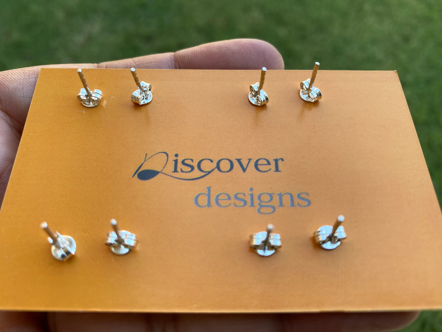 5mm Freshwater Pear Stud Earring,Sterling Silver Stud,Unique Gift, Handmade Earrings,Raw Stone Earring Stud For Women,Raw Crystal,Birthstone