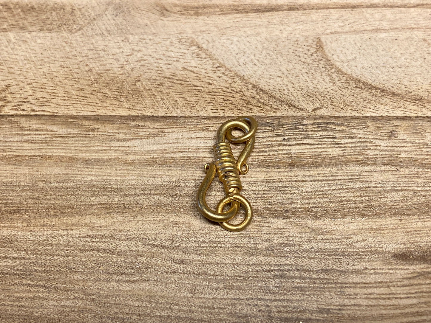 9x24mm 18k Brushed Gold Fish Hook Clasps, Fishing Hook Pendant, Bracelet Connector, Gold Plated Findings, Necklace Connector, Anti Tarnish