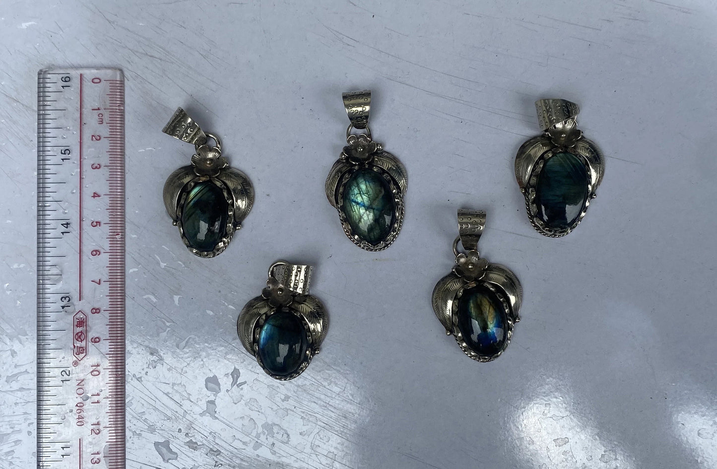 Add a touch of elegance and mystique to casual and formal outfits with our Unique Labradorite Drop Pendant, Energy Healing, Chakra Work.