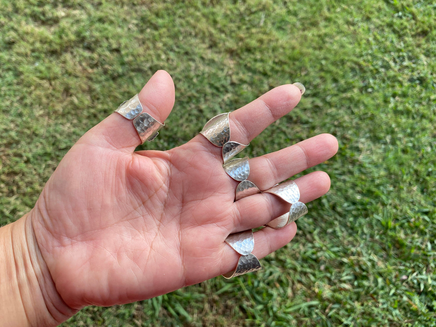 Adjustable Amazonite Two Tone Ring, Gold and Silver Overlay, Natural Stone Handmade Ring, Women Jewelry, Bohemian Jewelry, Energy Stone Ring