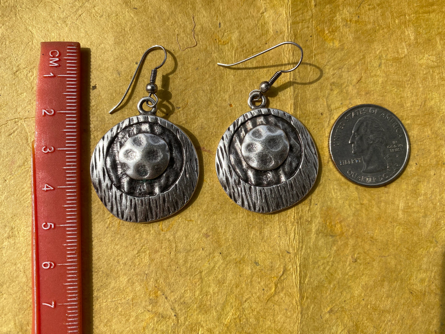 Ancient Design Earrings, Matte Silver Plated Dangle Earrings, Egyptian Gypsy Earring, Tribal Ethnic Earrings, Bridesmaid, Bridal Earrings