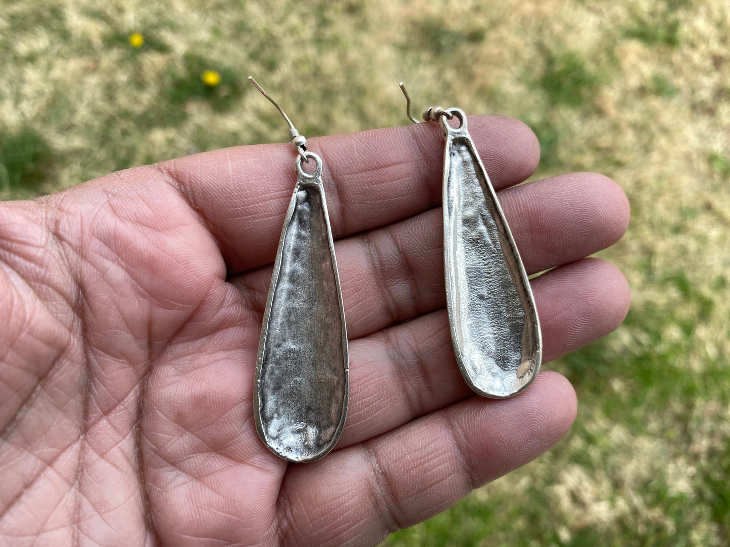Antique Matte Silver Plated Earrings, Ethnic Dangle Earrings, Statement Tribal Earring, Bohemian Jewelry, Egyptian Gypsy Earring