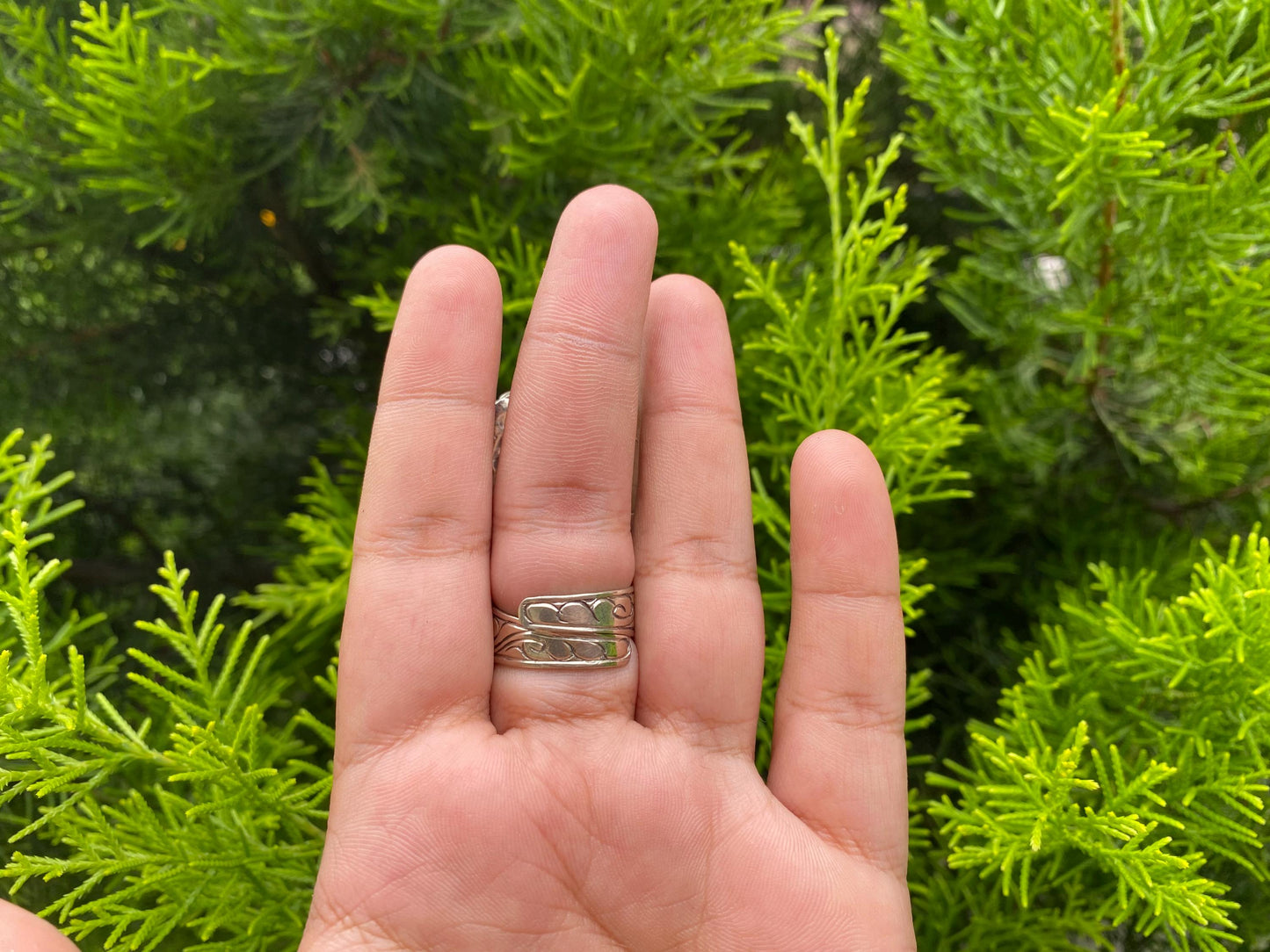 Big Adjustable Buffalo Bone Carved Elephant Tibetan Silver Ring | Symbol of Strength and Wisdom, Bohemian Ring, Unisex Jewelry Gift