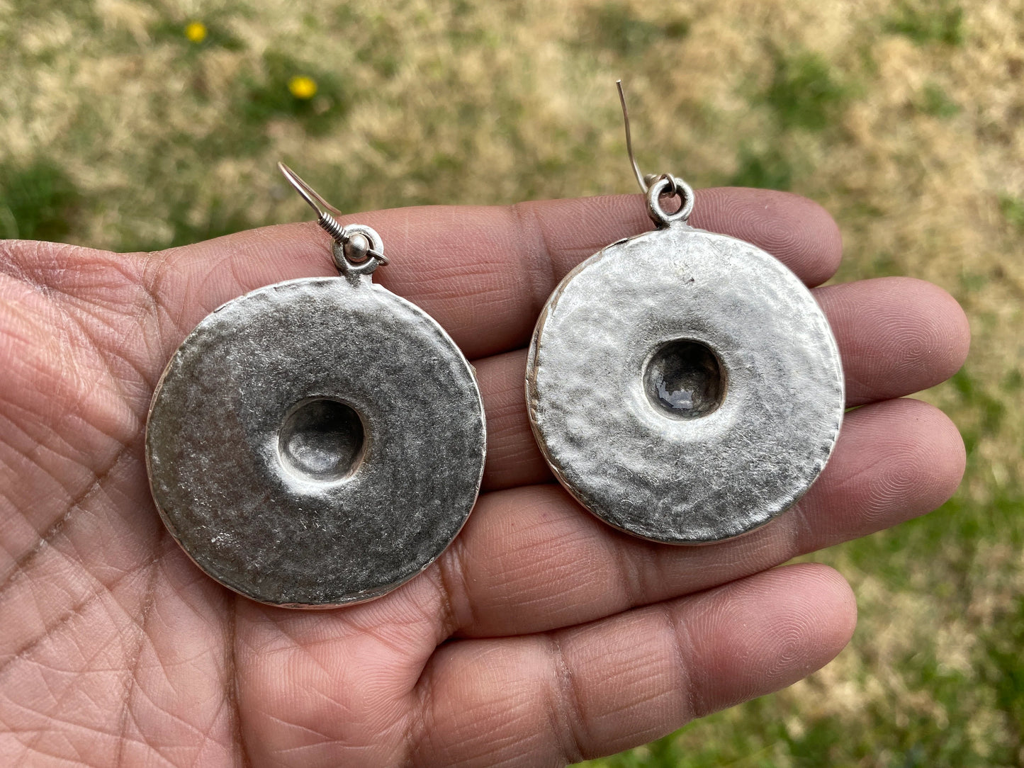 Boho Earrings, Ethnic Earrings, Tribal Earrings, Antique Silver Plated Earrings, Bohemian Earrings, Ethnic Jewelry, Egyptian Jewelry