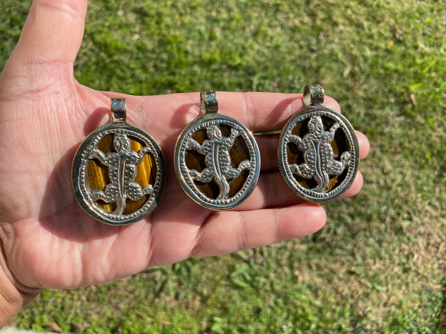 Carved Lion Tibetan Silver Pendant, Boho Style Animal Jewelry, Powerful Animal Totem Jewelry, Unique Animal Jewelry, Lion Symbolism Pendant