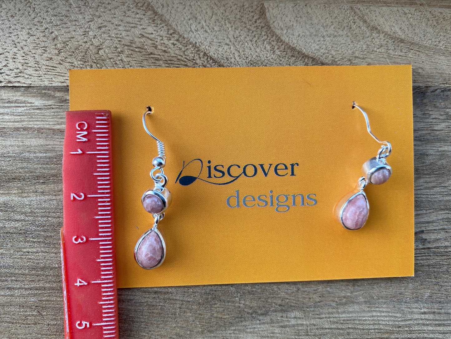 Dainty Rhodochrosite Earrings Silver Overlay, Wedding Earrings, Long Dangle Gemstone Earrings, Birthday Gift for Mom Sister Girlfriend, Boho