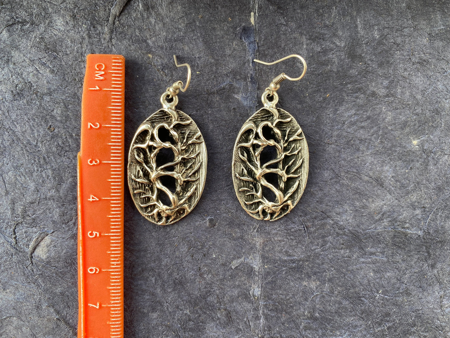 Elegant Matte Silver Plated Lead & Nickel Free Turkish Design Earrings, Dangle Earrings, Arabic Earring, Ancient Gypsy Earring, Light Weight