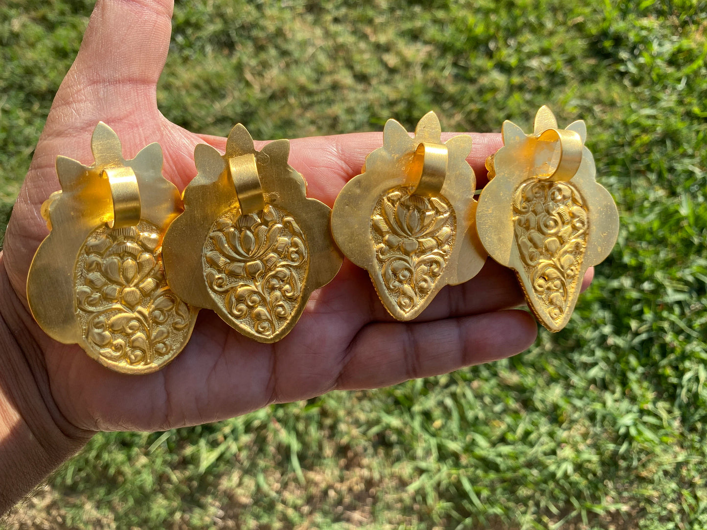 Dendritic Agate Pendants, High Quality Non Tarnish Brushed Gold Overlay, Healing Agate Pendant, Unique Jewelry Design, Elegant Gold Pendant