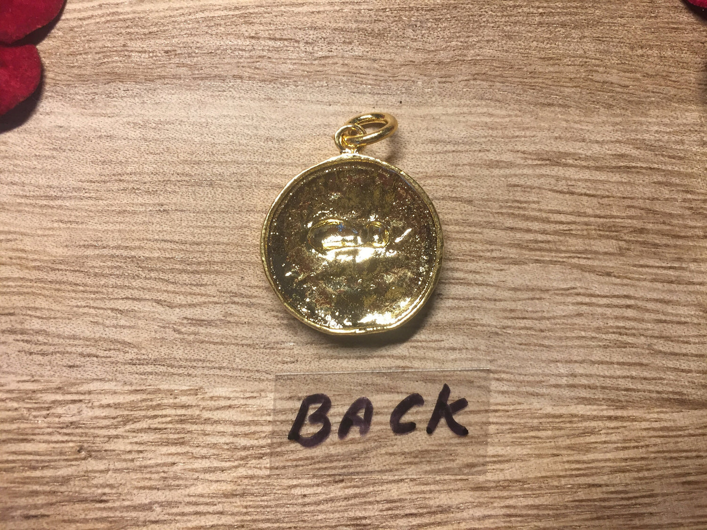 Elephant Charm, Small Pendant, 18K Gold Overlay Over Brass, Charms for Earring Necklace Bracelets,For Bridesmaids, Findings,Jewelry Supplies