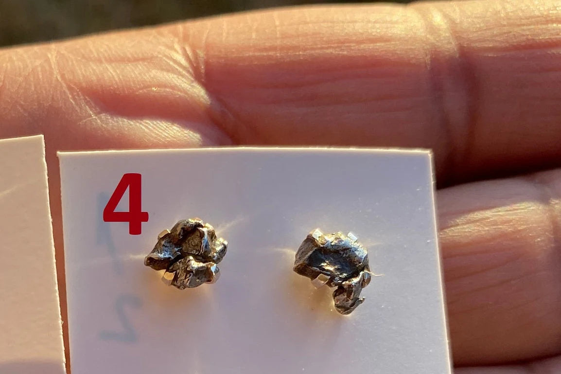 Genuine Raw Pyrite Sterling Silver Healing Stone Stud Earrings, Natural Stone Earrings, Raw Gemstone Stud , Bridesmaids , Rock Stud Earring