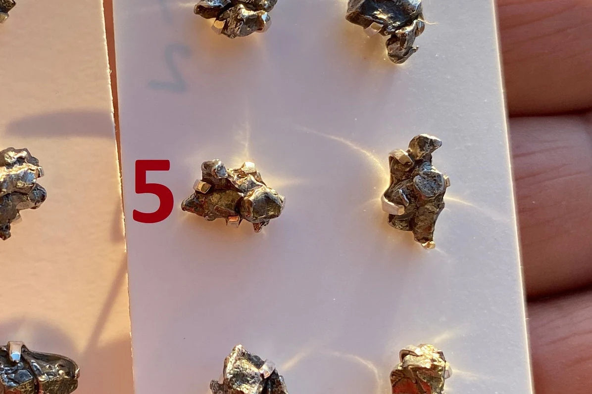 Genuine Raw Pyrite Sterling Silver Healing Stone Stud Earrings, Natural Stone Earrings, Raw Gemstone Stud , Bridesmaids , Rock Stud Earring