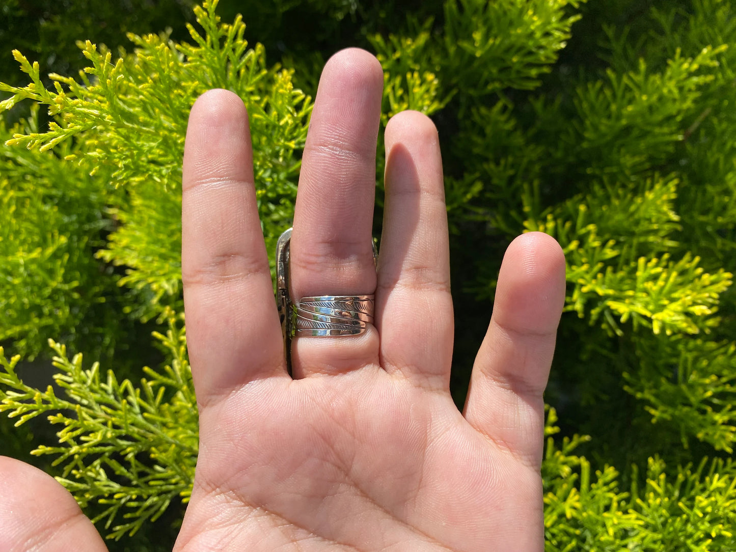 Hand-carved Lord Shiva Buffalo Bone in Tibetan Silver Ring, For Men / Women | Powerful Hindu Deity Protection Ring, Adjustable Ring