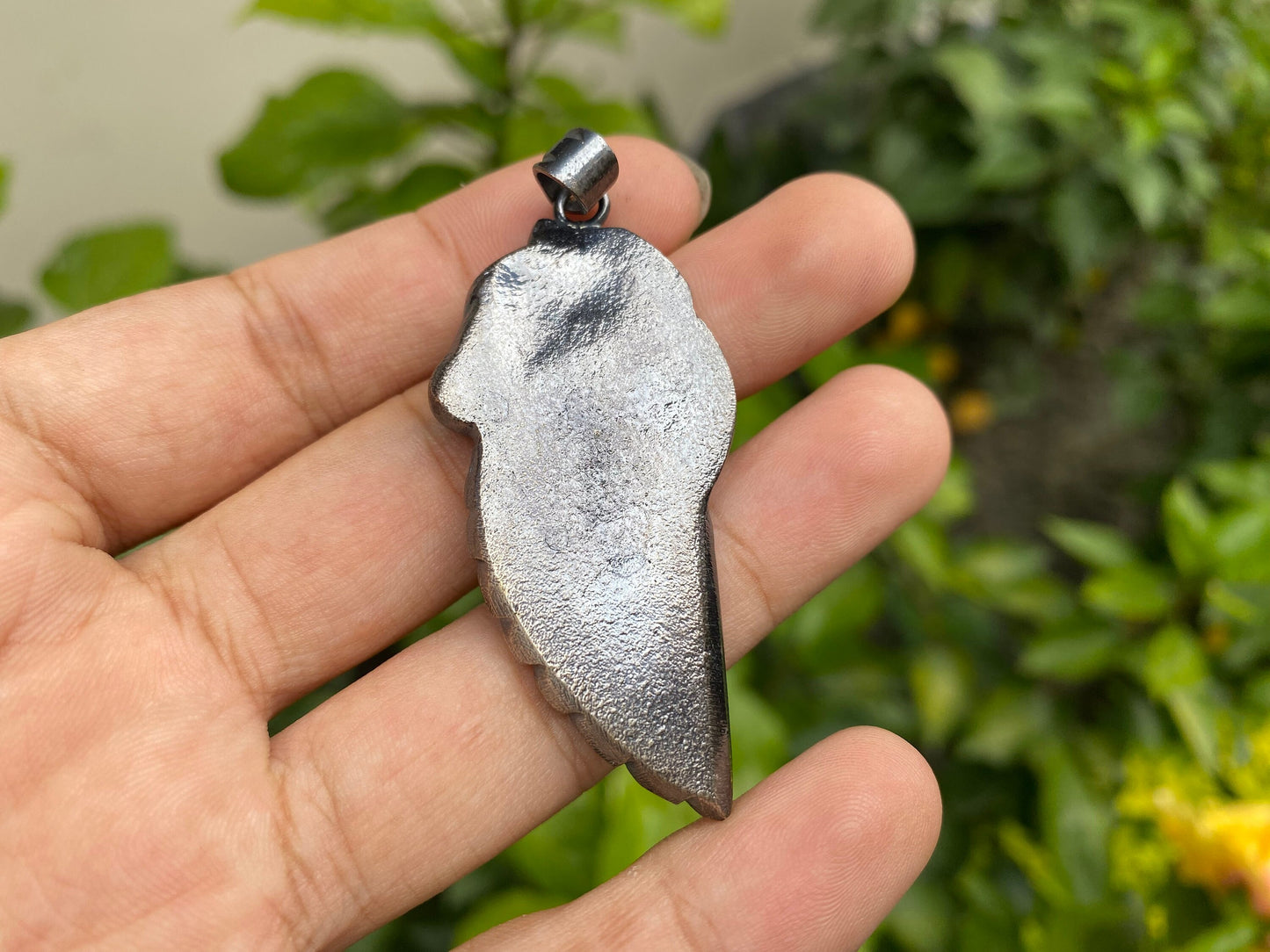 Hand Carved Winged Horse Silver Overlay Pendant, Graceful Pendant, Winged Pegasus, Horse Jewlery, Animal Lovers Jewlery, Horse Accessory.