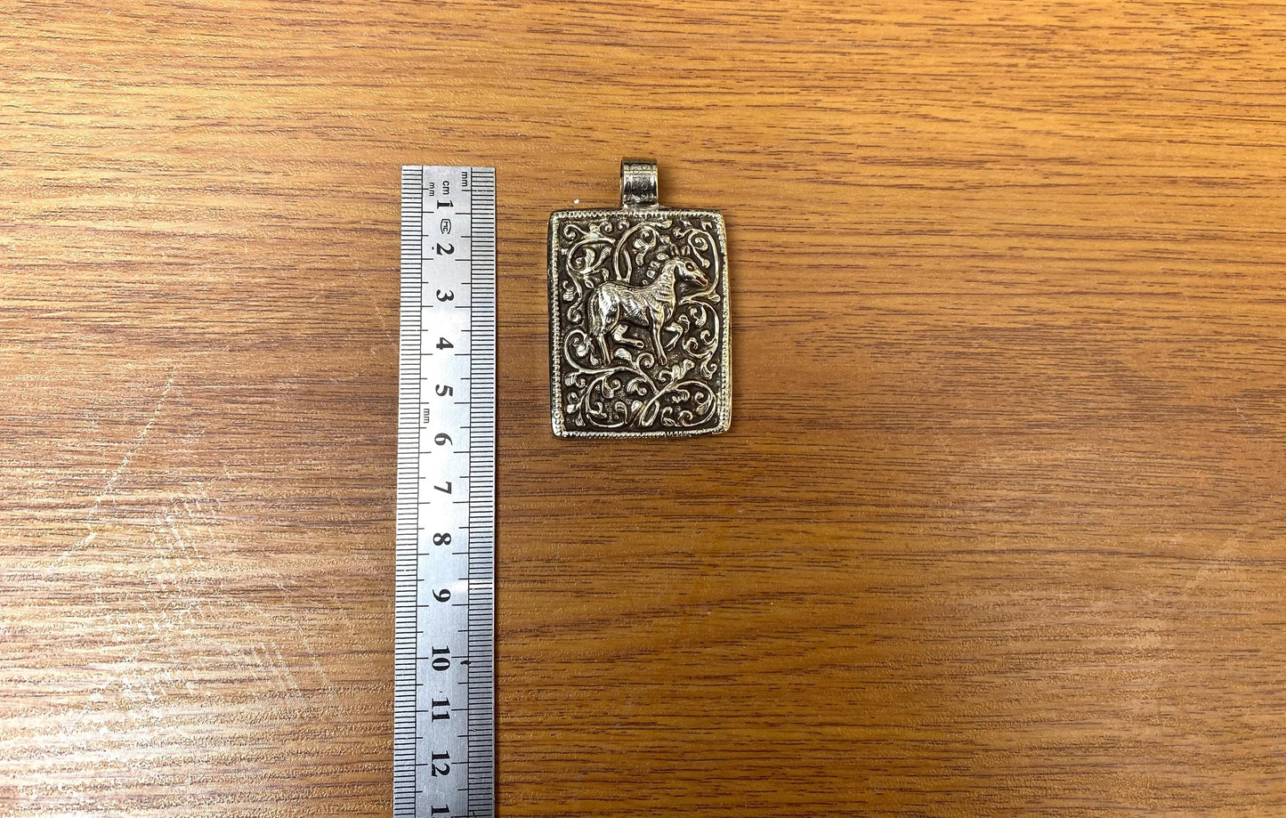Hand carved Horse Tibetan Silver Pendant | Pendant for Men & Women, Wildlife Jewelry, Unique Animal Carving Pendant, Animal Lover's Jewelry