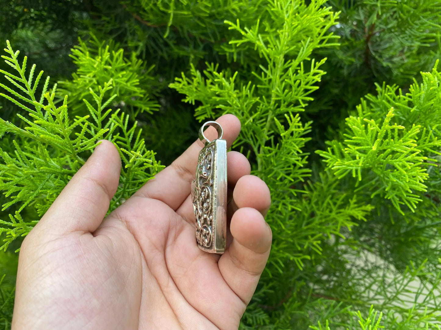 Hand carved Horse Tibetan Silver Pendant | Pendant for Men & Women, Wildlife Jewelry, Unique Animal Carving Pendant, Animal Lover's Jewelry