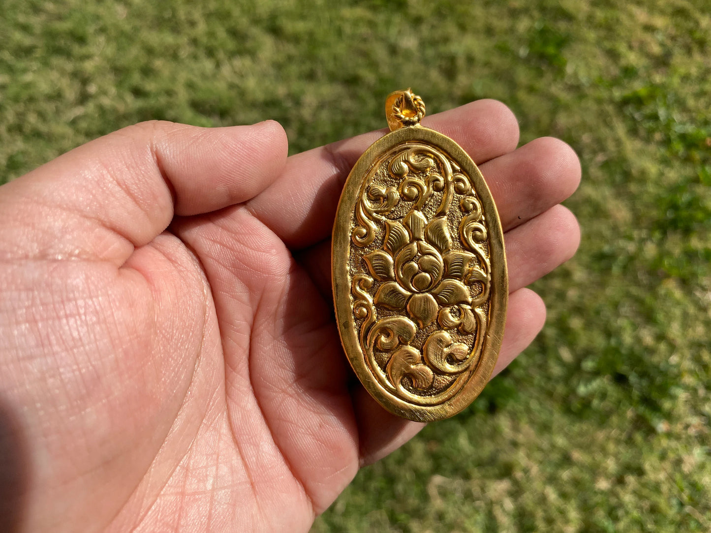 Black Lives Matter, High Quality 18K Matte Gold Overlay Non Tarnish, Hand carved Buffalo Bone Unisex Pendant, Support for Black People, BLM