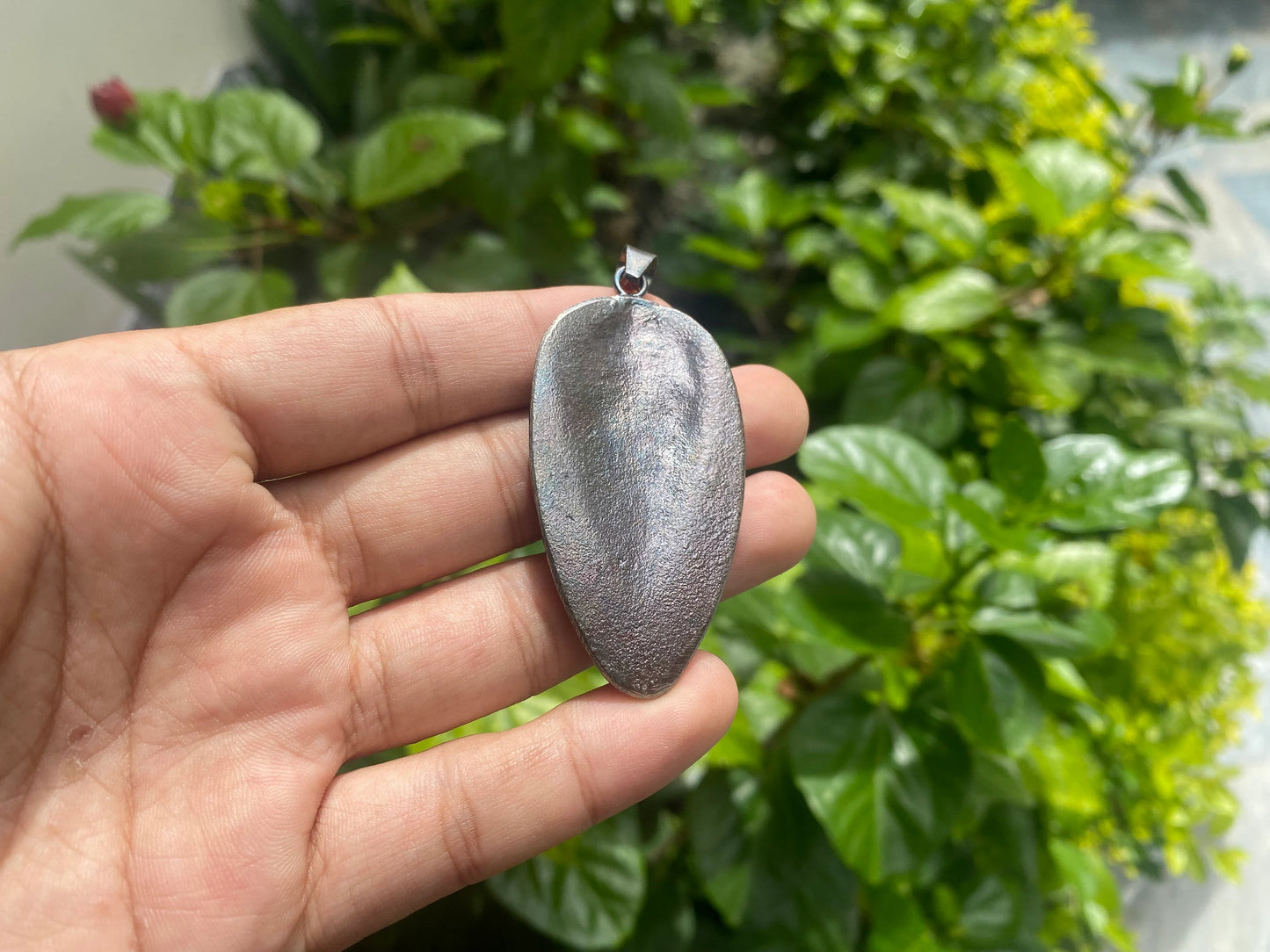 Large Bull Tibetan Silver Overlay Brass Pendant | Animal Lover's Pendant, Yak Jewelry, Boho Jewelry, Unique Wear, Hippie Pendant