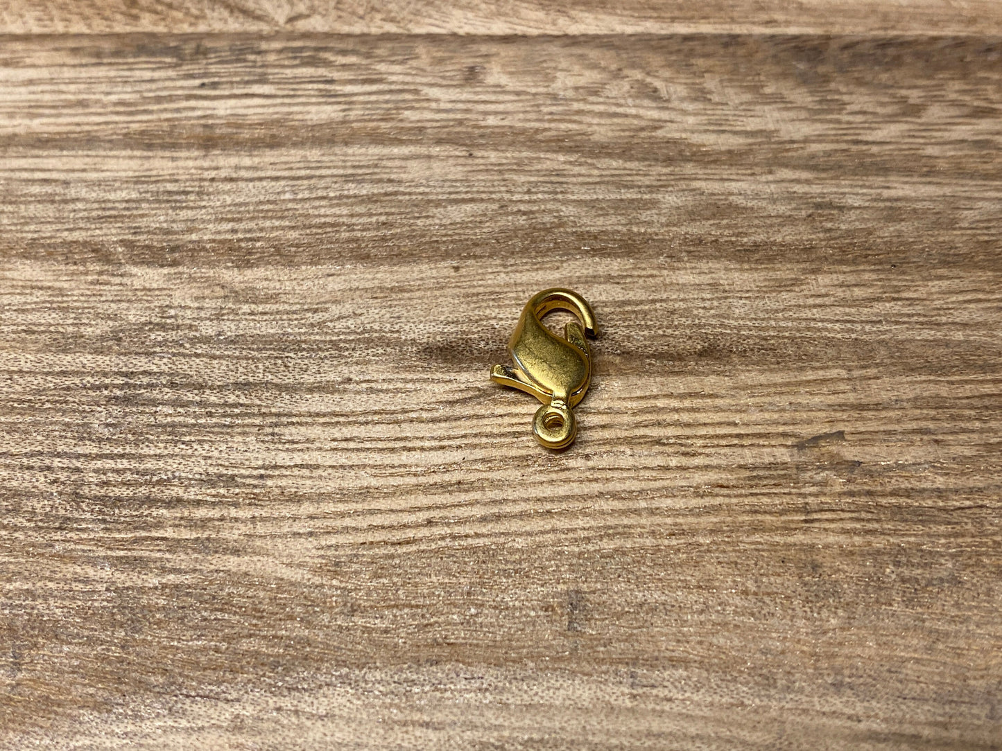 Lobster Gold Clasps, Matte/Shiny Gold Overlay. Anti Tarnish, Gold Plated Lobster Clasp, Claw Clasp, Necklace Closures, Gold Plated Findings