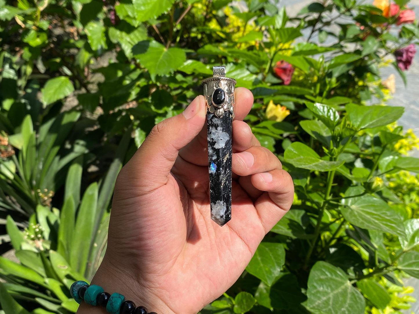 Natural Gemstone Pendant, Pointed Pendant, Healing pendant, Daily wear Pendant, Gift ideas.