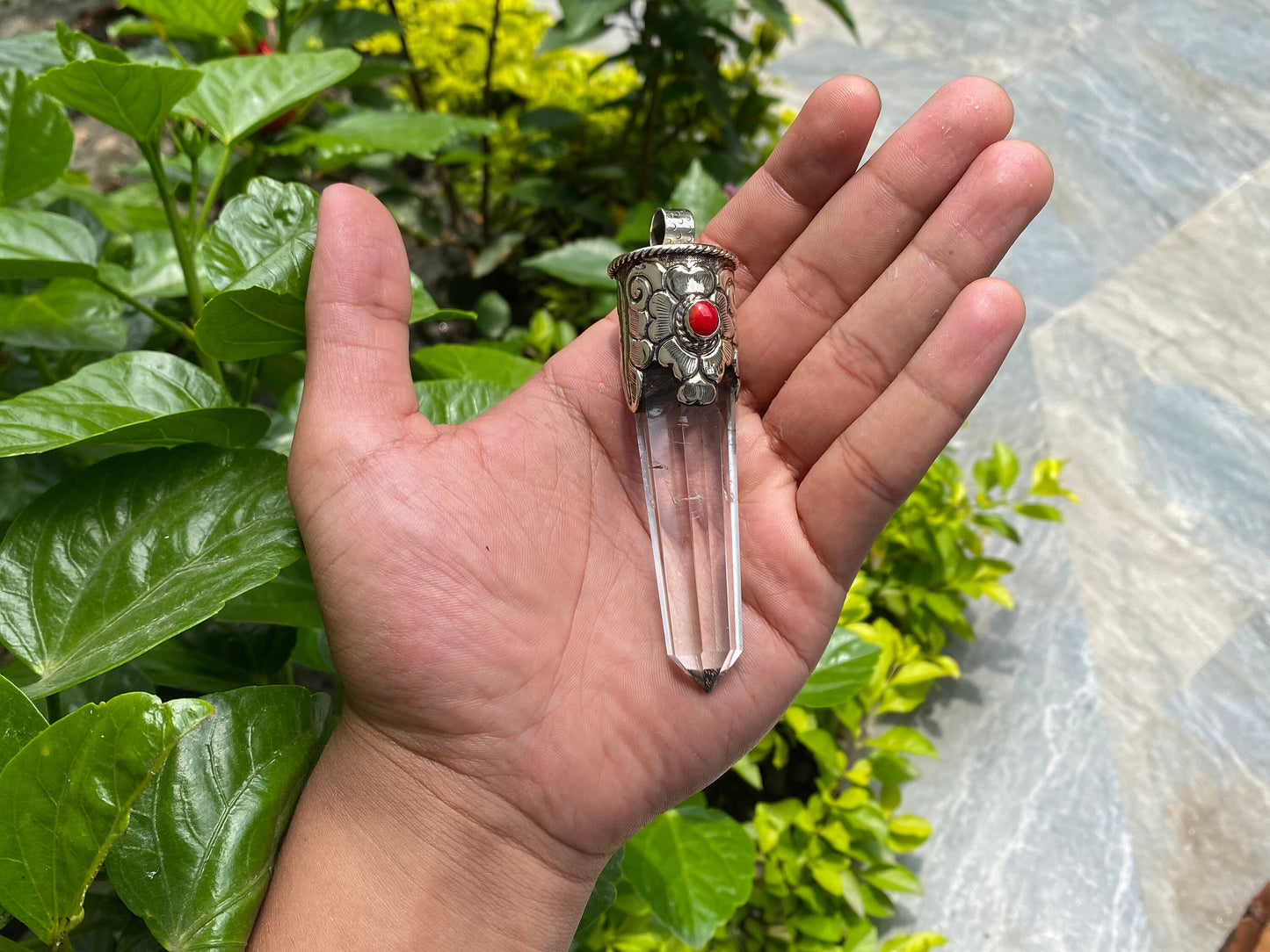 Natural gemstone Pendant for daily wear, Handmade Pendant, Crystal pendant, Healing crystal, Unisex Pendant.