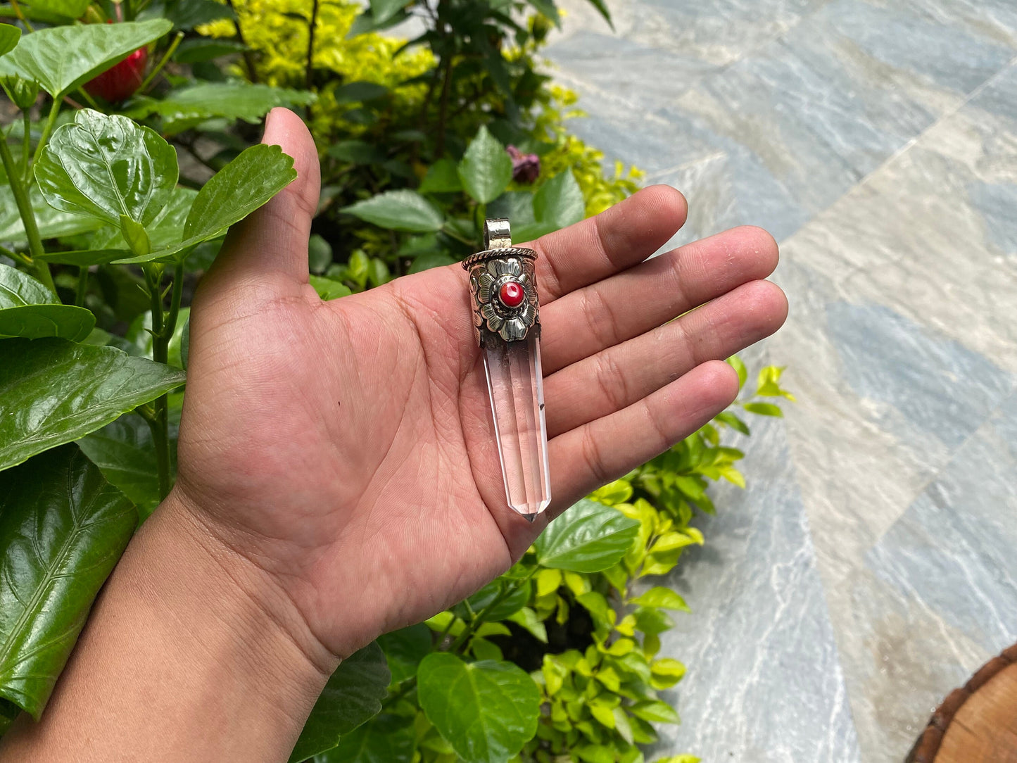 Natural gemstone Pendant for daily wear, Handmade Pendant, Crystal pendant, Healing crystal, Unisex Pendant.