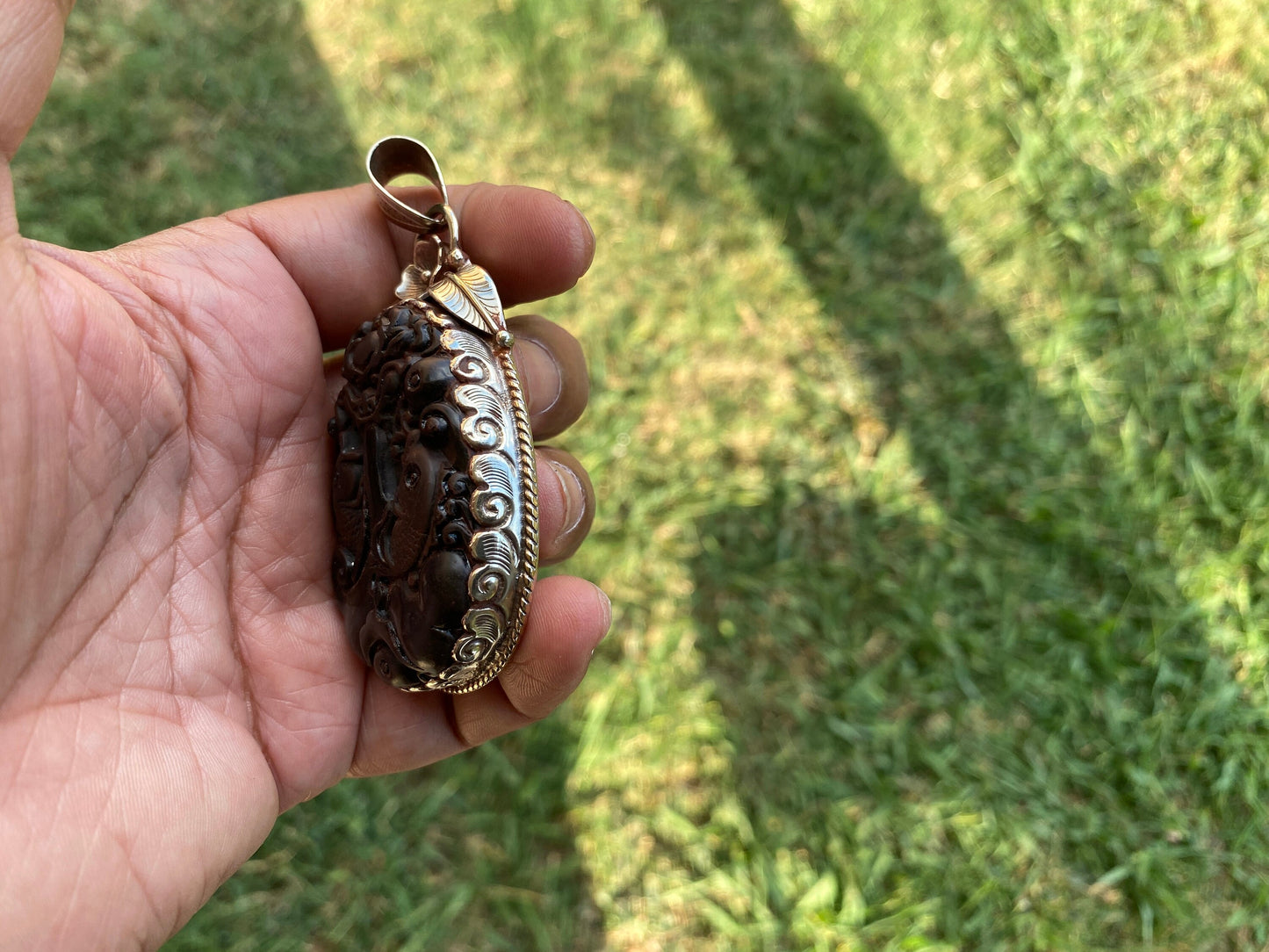 Pisces Zodiac Symbol Tibetan Silver Pendant, Black Obsidian, Fish Symbol Pendant, Birth Sign Jewelry, Horoscope Inspired, Astrology Jewelry
