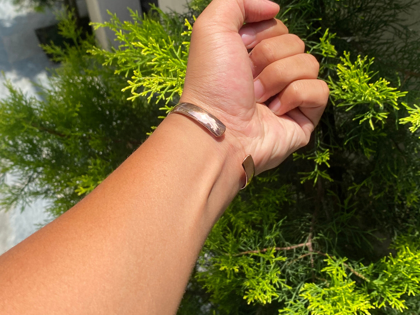 Pure Copper Bracelet, Oval shaped copper bracelet, Bracelet for Daily wear, Meditation, Positivity, Fashion. Handmade copper bracelet