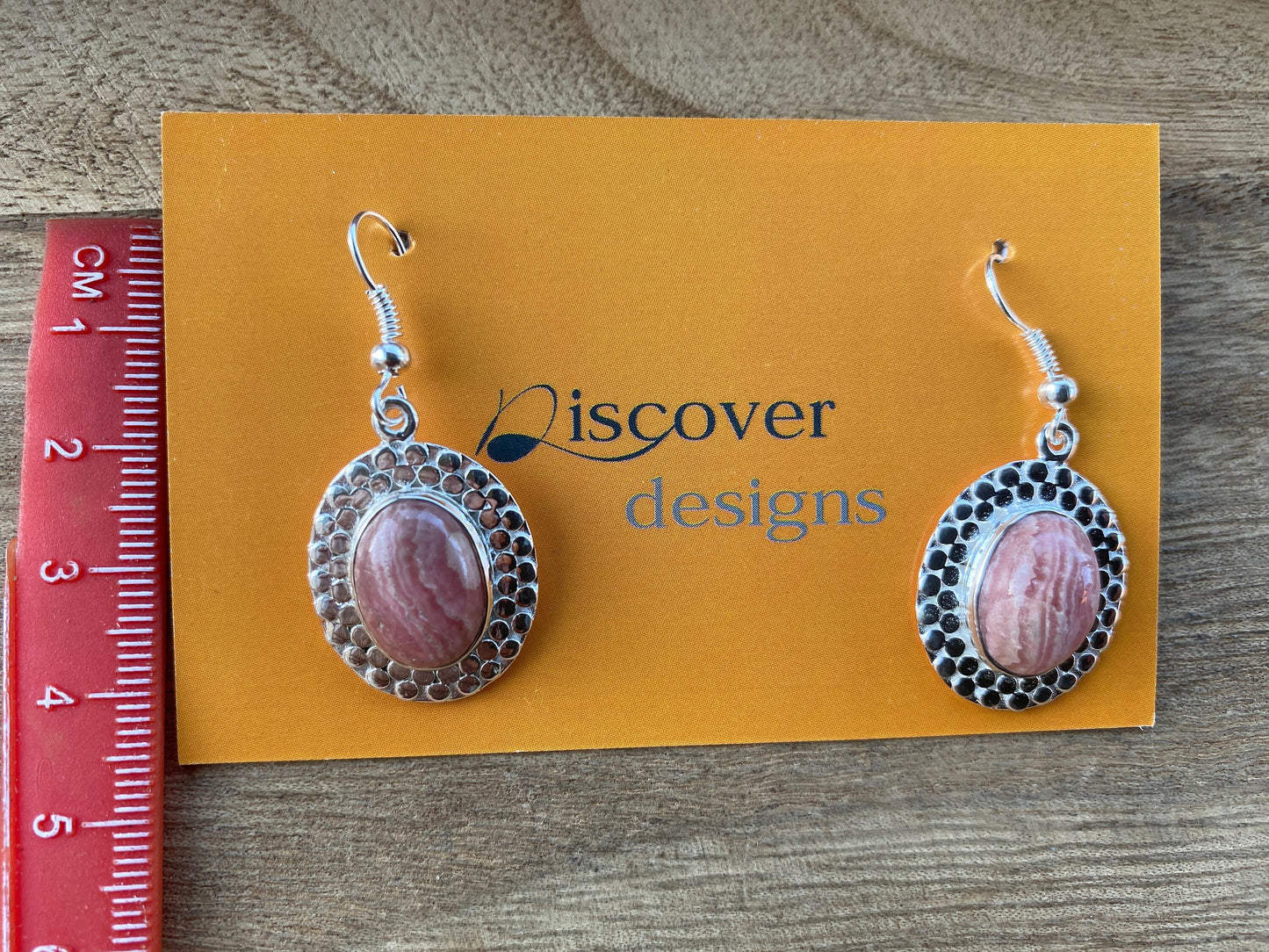 Rhodochrosite Earrings Silver Overlay, Birthday Gift for Her, Bridesmaid Earrings, Wedding Earrings, Birthstone Earrings, Gemstone Earrings