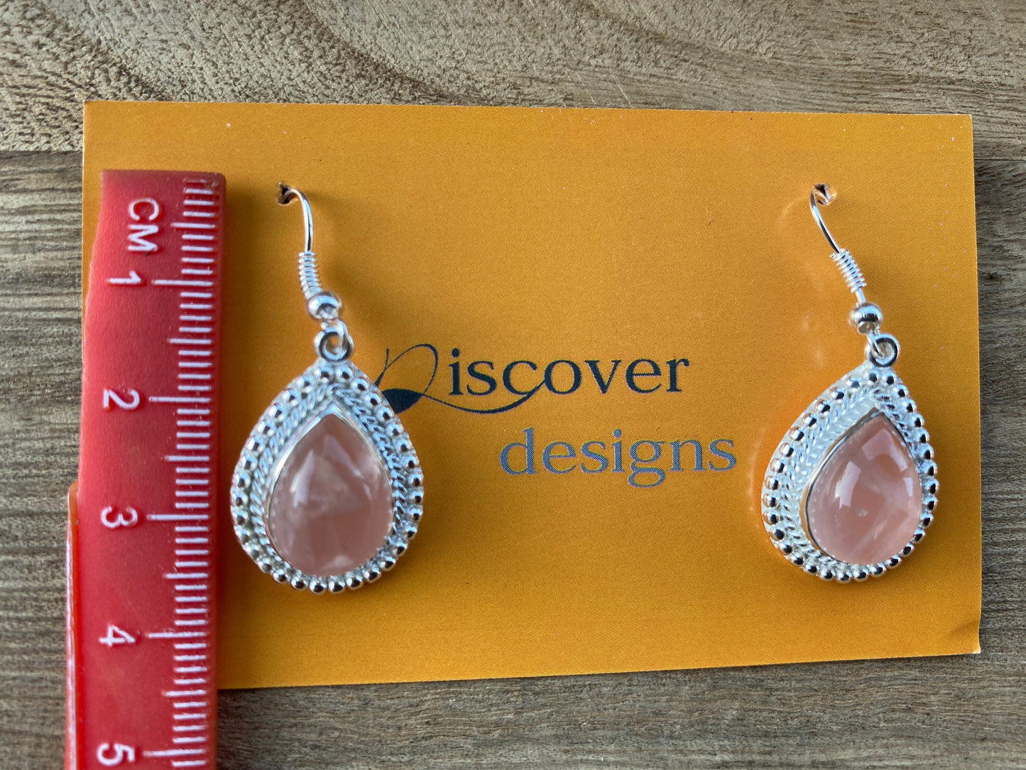 Rose Quartz Gemstone Silver Overlay Earring, Birthstone, Birthday Gift for Girlfriend, Dangle Earring, Gemstone Earrings, Bridesmaid Earring