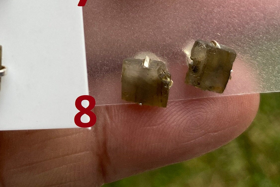 Rough Natural Labradorite Stud Earrings, Labradorite Prong Earring, Labradorite Stone Earrings, Labradorite Jewelry, Sterling Silver Earring