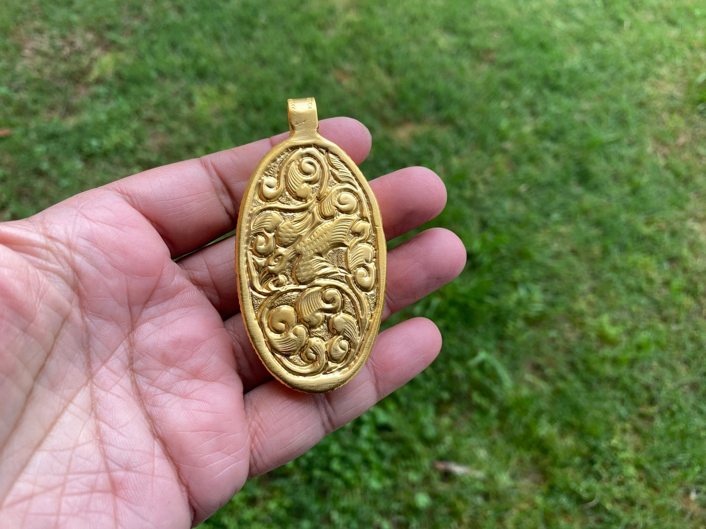 Sagittarius Symbol, Bone 18k Matte Gold Overlay with Anti Tarnish Pendant, Horoscope Pendant, Zodiac Sign, Unisex Pendant, Astrology Jewelry