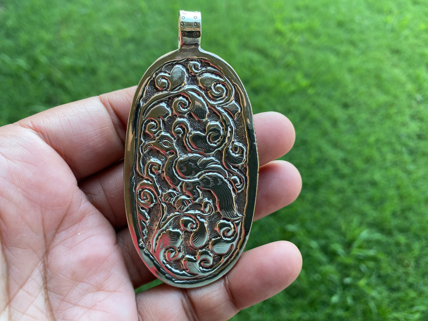 Scorpio Zodiac Sign Bone Pendant, Tibetan Silver, Horoscope Medallion Pendant, Unisex Pendant, Astrology Jewelry, Scorpion Designs Pendant