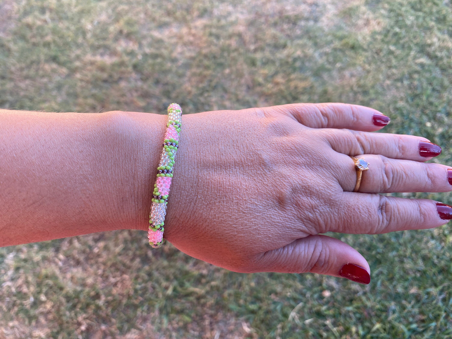 Seed Bead Bracelet, Colorful Nepal Bracelets, Friendship Boho Bracelets, Crafted With Love, Hand woven Bracelet, Gift Idea