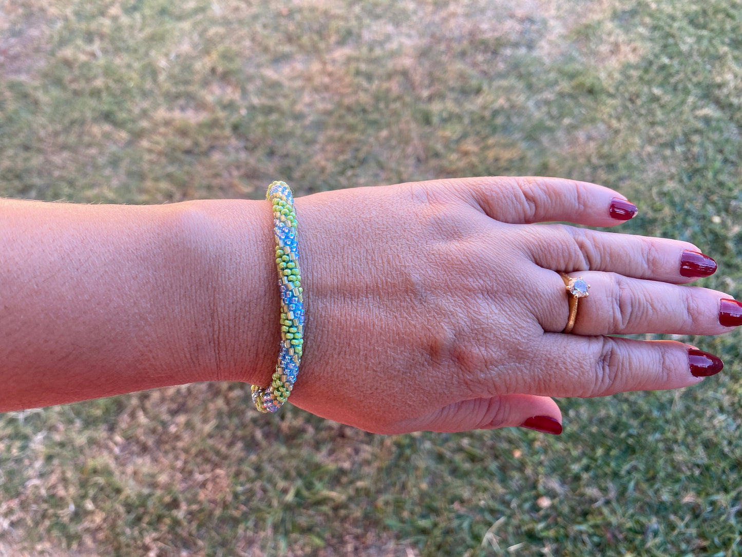 Seed Bead Bracelet, Colorful Nepal Bracelets, Friendship Boho Bracelets, Crafted With Love, Hand woven Bracelet, Gift Idea