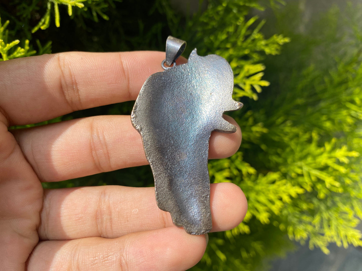 Carved Elephant in Tibetan Silver Overlay Pendant, Spirit Animal Gift, Animal Lover's Jewelry, Daily Wear, Unisex Pendant.