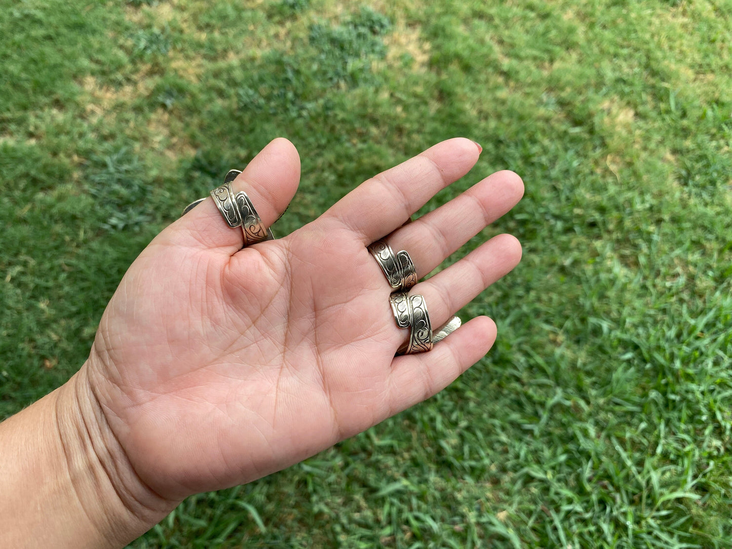 Starfish Adjustable Ring, Spiny Oyster Shell Tibetan Silver, Starfish Designs Jewelry, Southwest Ring, Statement Ring, Native American Style
