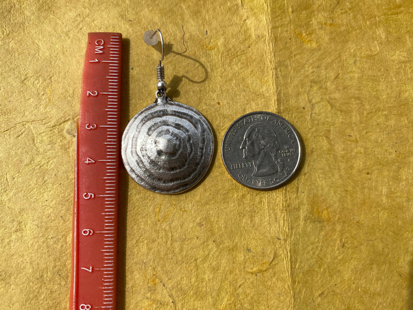 Tibetan Design Earrings, Antique Silver Plated Earrings, Tribal Earrings, Boho Earrings, Circle Shape Earrings, Gipsy Earrings, Ethnic