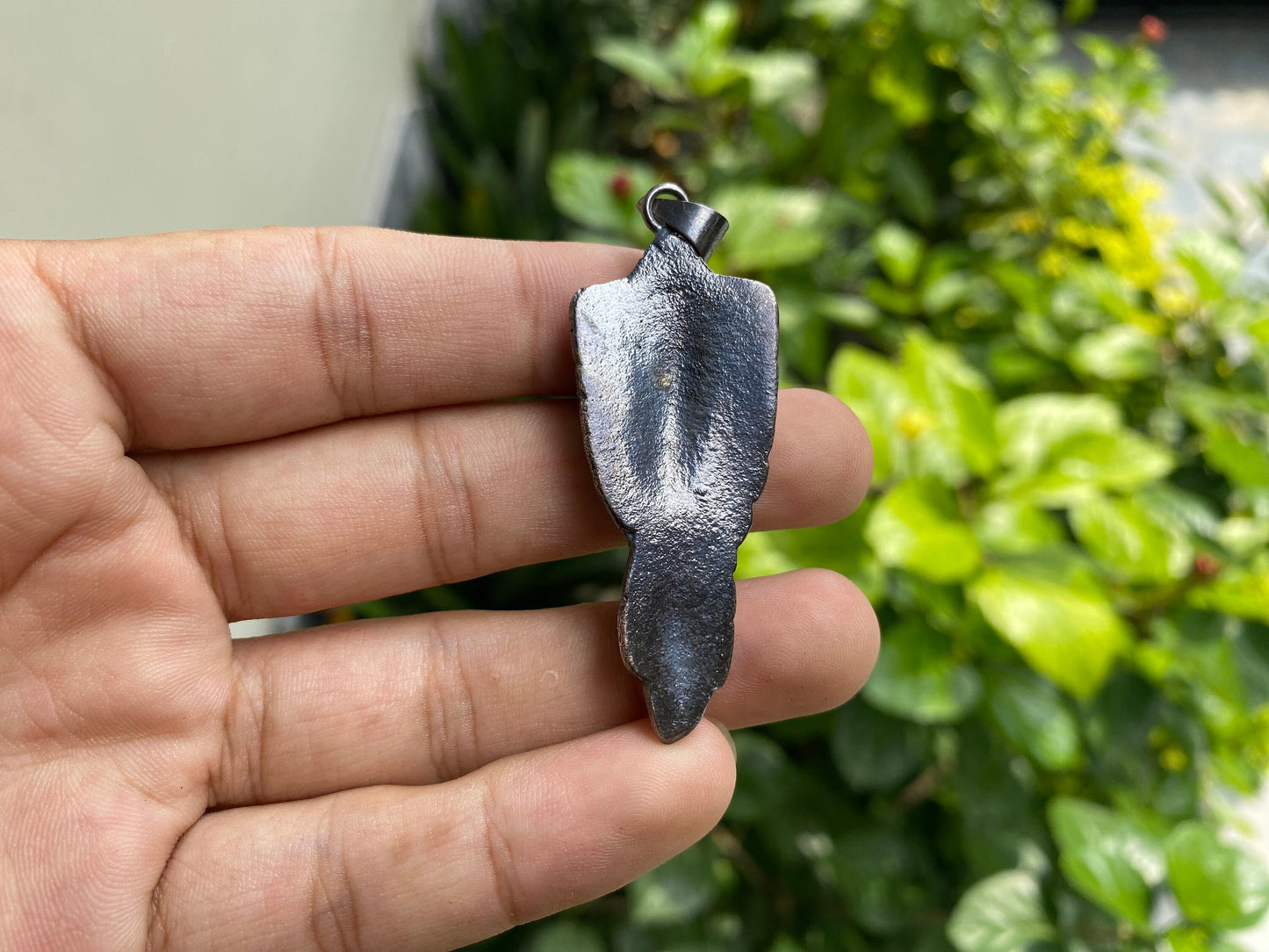 Tibetan Silver Overlay Brass Buddha Head Pendant, Buddhist Jewelry, Tibetan Pendant, Unique Jewelry, Lucky Amulet, Daily Wear, Unisex wear.