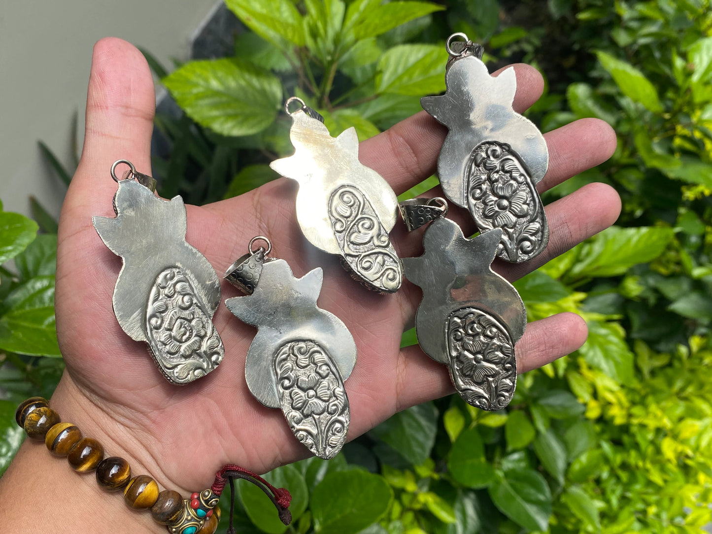 Turquoise Elegance: Unique Turquoise Pendant for Daily wear adorned with Lapis and Tibetan Silver, Trendy Turquoise Pendant , Perfect Gift.