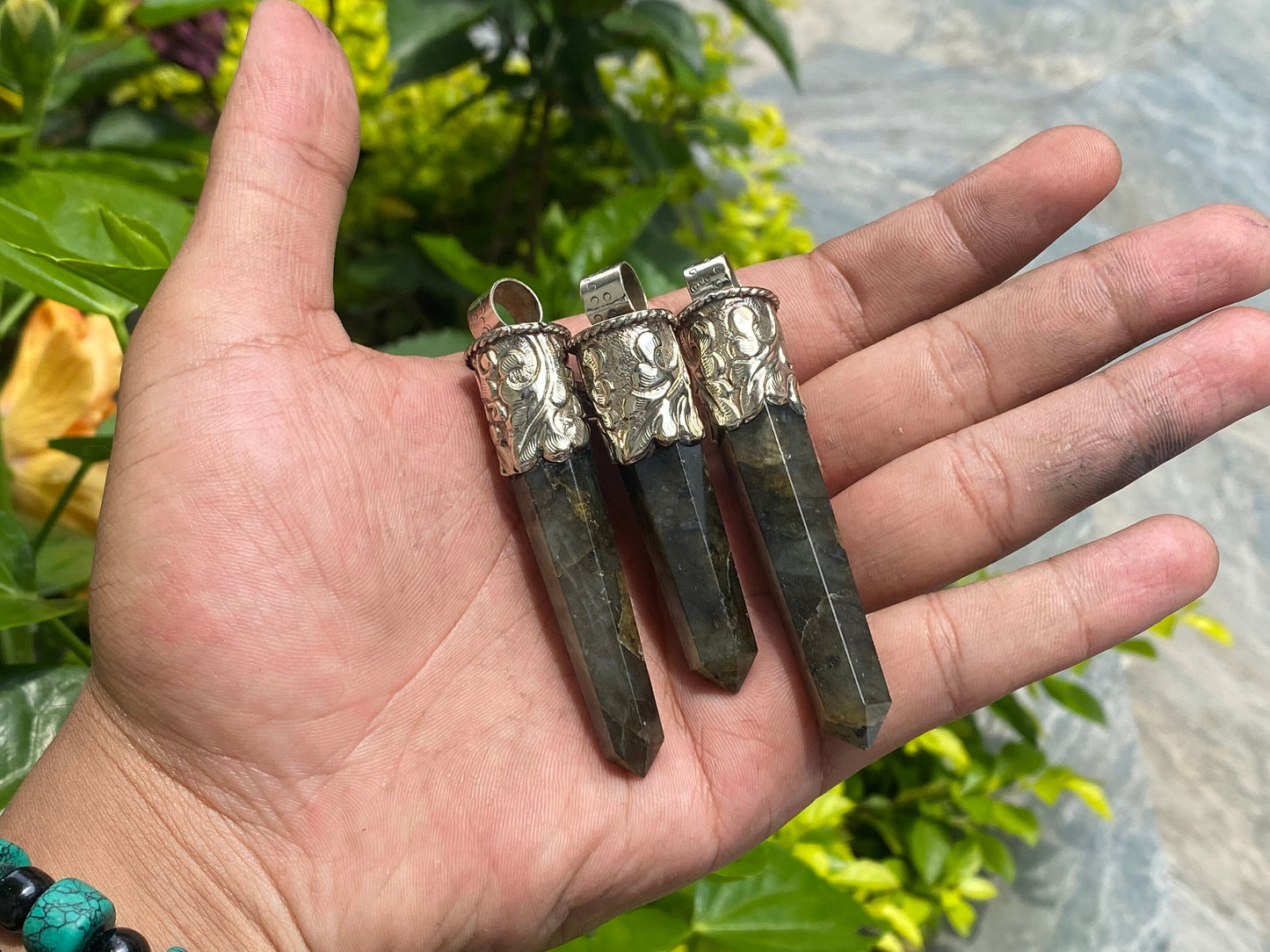 Unique Handmade Pendant, Pointed Pendant, Pendant for Daily Wear, Unisex Pendant, Healing Pendant, Gift ideas.