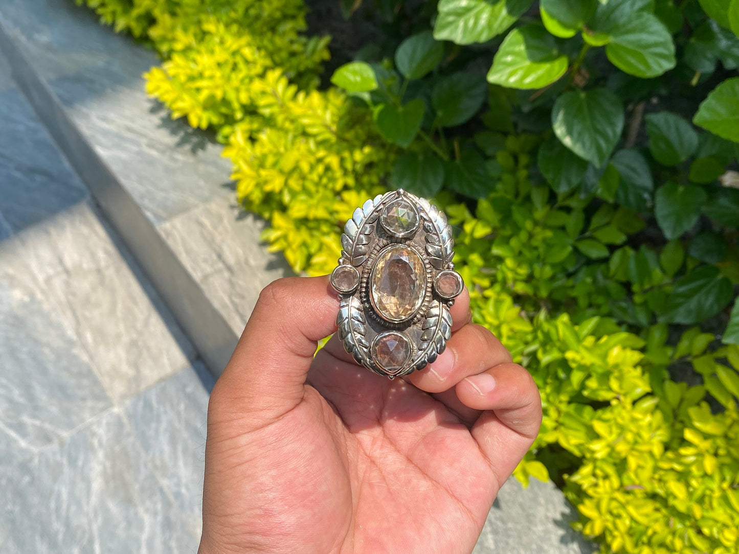 Unique Tibetan Silver Rings with Natural Gemstones, Handmade Ring, Gift ideas, Trendy rings, Gift ideas, Daily wear Ring.