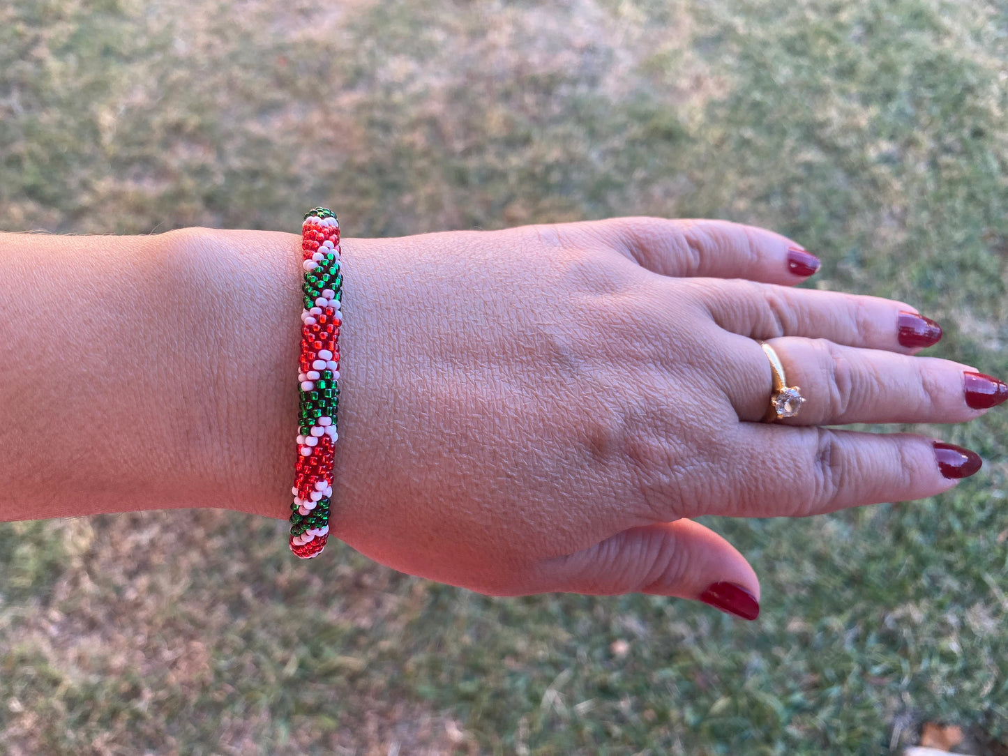 Unity Bracelet, Czech Bead Bracelet, One Size Fits Most, Colorful Nepal Bracelets, Friendship Boho Bracelets, Hand woven Bracelet, Gift Idea