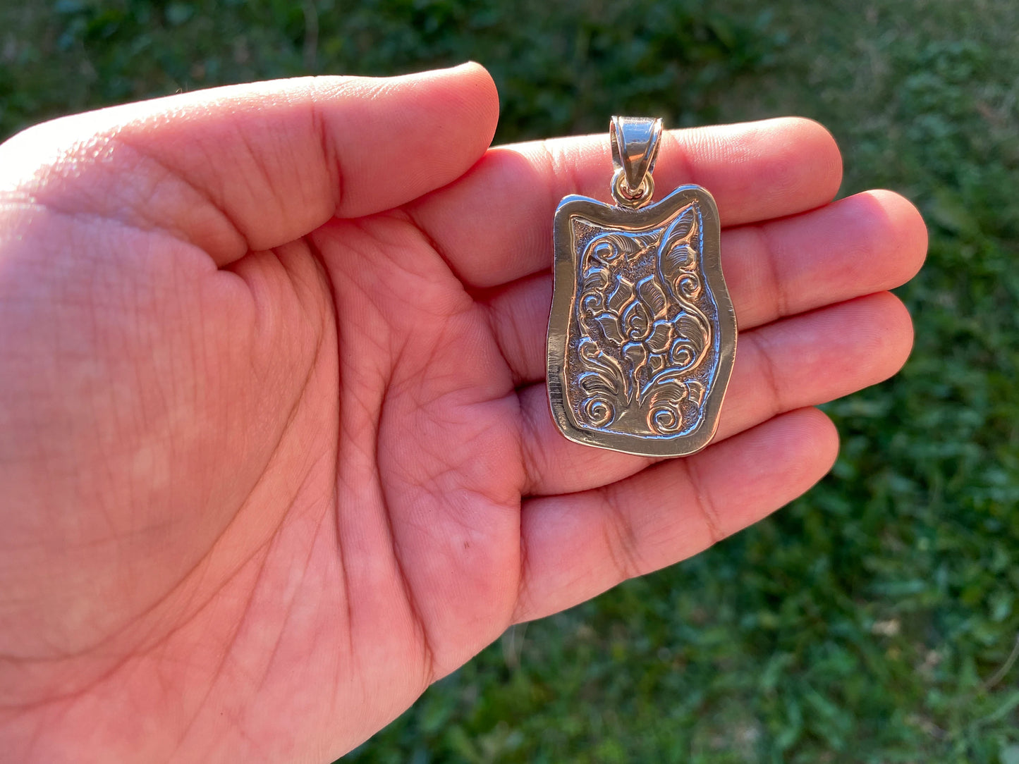 Wolf Hand Carved Bone Tibetan Silver Small Pendant, Animal Lovers Jewelry, Best Cute Gift, Wildlife Jewelry, Wild Animal Gift