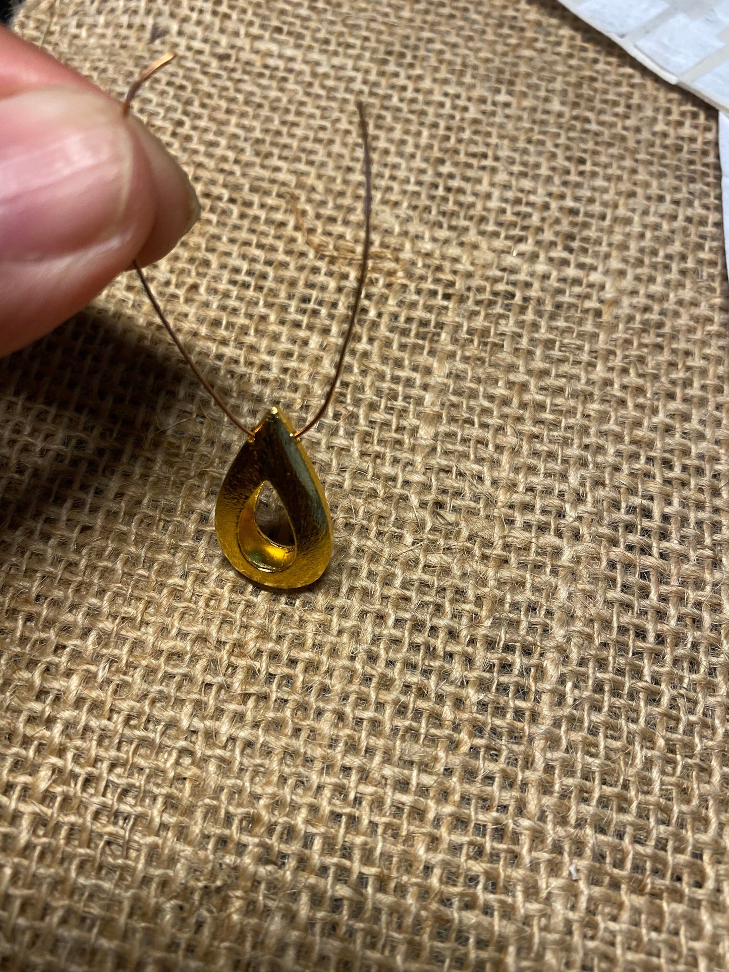 24x14mm Teardrop, 18k High Quality Gold Overlay, Jewelry Findings, For Earring/Bracelet/Necklace Charms,Gold Plated with Anti Tarnish Finish
