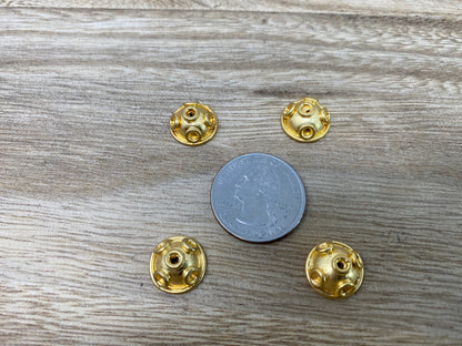 2pcs,14mm 18k Matt Gold End Cap, Tassel Caps, Gold Bead Caps, Cord End Cap, Tassel Caps, Artisan Bead Cap, Gold Plated Findings, Bead String