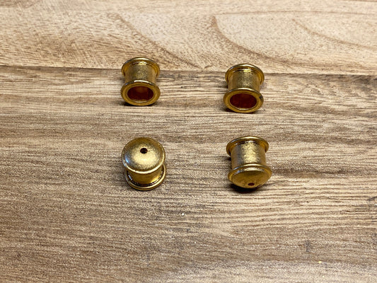 2pcs,9mm 18k Matt Gold End Cap, Tassel Caps, Gold Bead Caps, Cord End Cap, Tassel Caps, Gold Plated Findings, Bead String, Anti Tarnish Cap