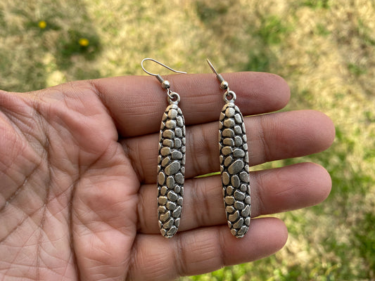 Antique Silver Plated Earrings, Ethnic Earrings, Tribal Earrings, Bohemian Earrings, Elegant Designs, Gift for Wife