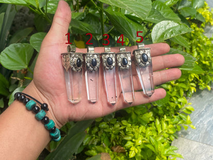 Big pointed crystal Pendant, Daily wear Pendant, Gemstone Jewelry, Aesthetic Jewelry, Antique jewelry.