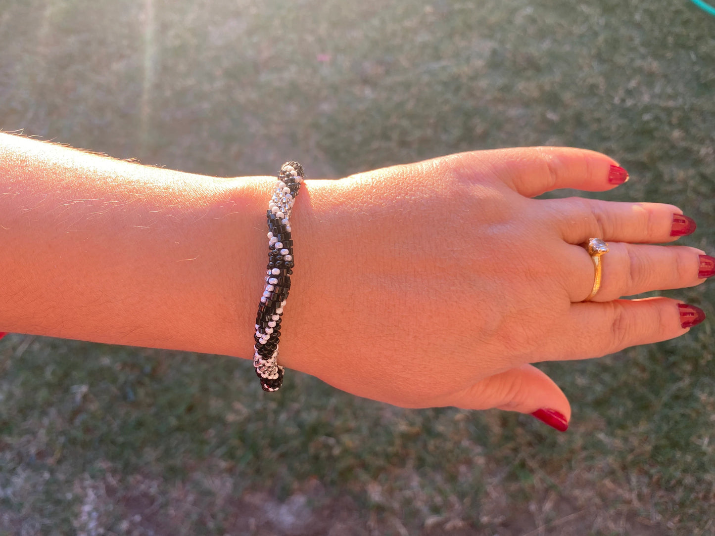 Colorful Nepal Bracelets ,Seed Bead Bracelet, One Size Fits Most, Friendship Boho Bracelets, Hand woven Bracelet, Gift Idea